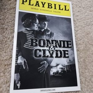 Bonnie and Clyde Broadway Playbill Previews OBC